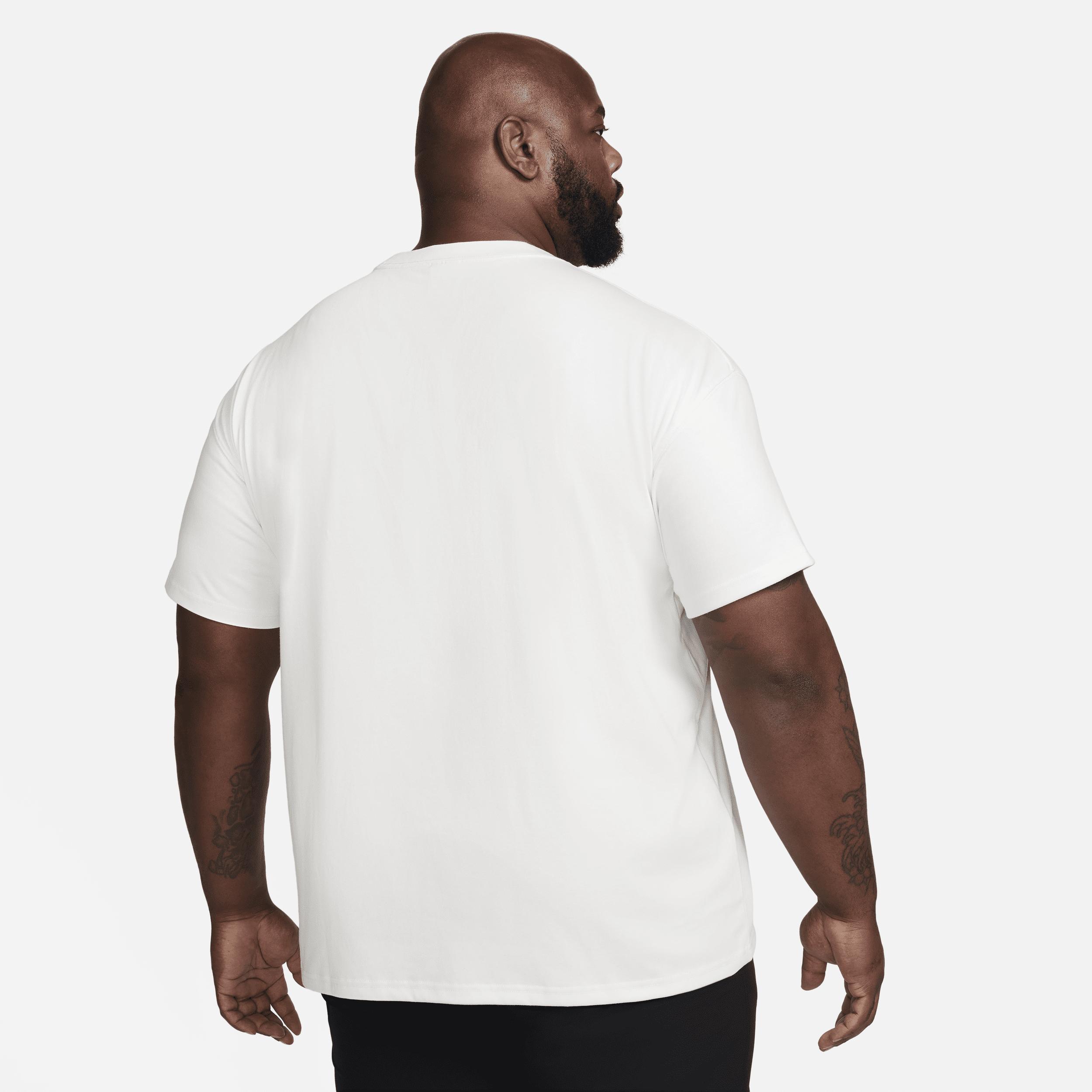Men's Nike "Just Do It" Logo Tee, Size: Small, Black White Product Image