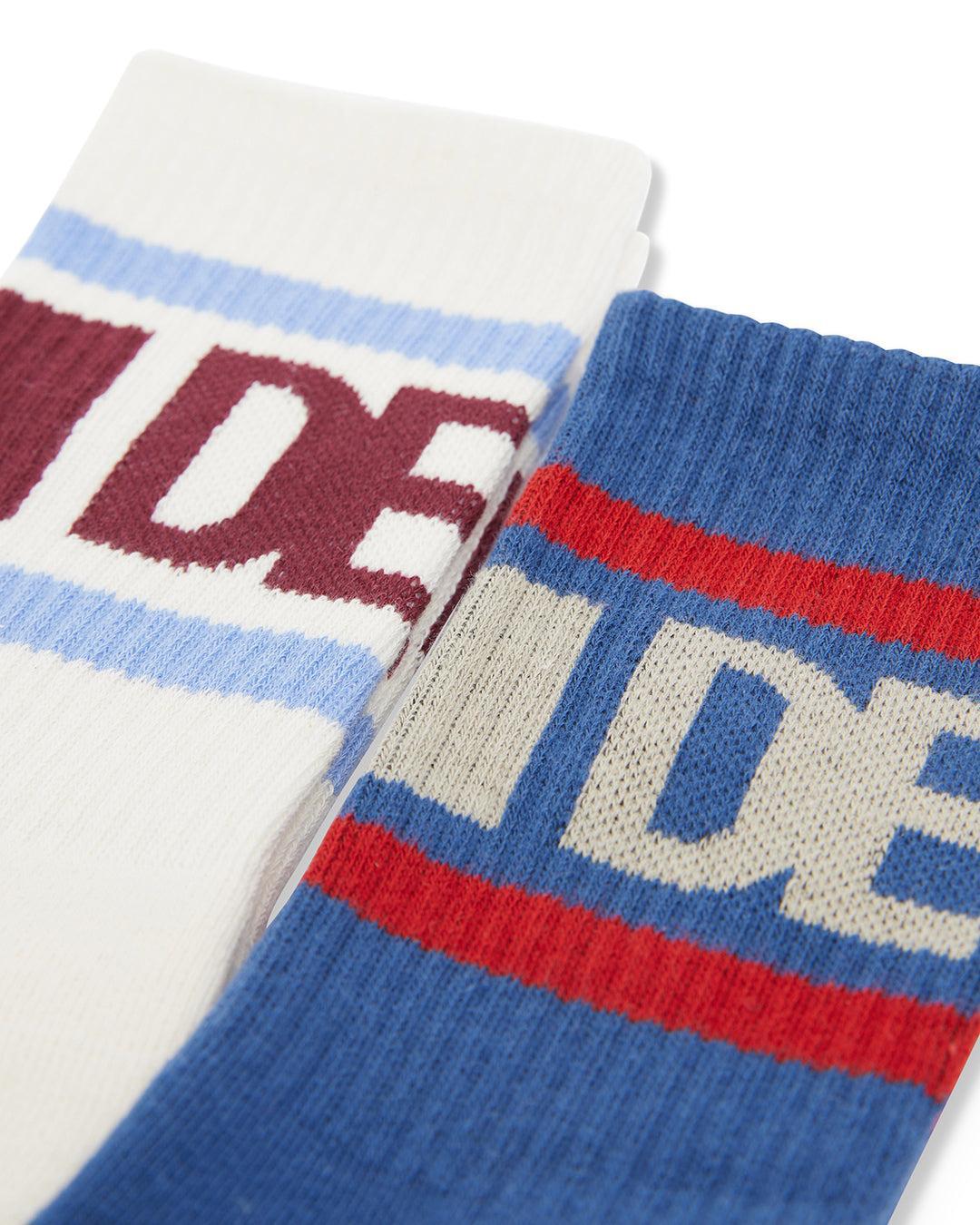 Based Socks - 2 Pack Multi Product Image