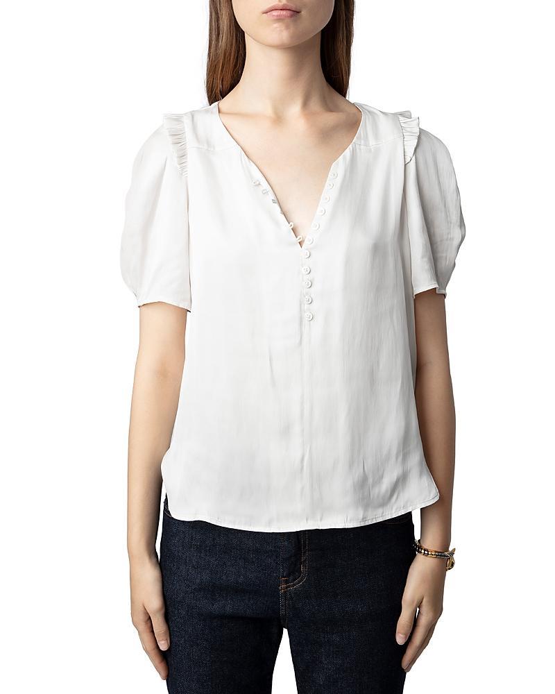 Zadig & Voltaire Twity Satin Blouse Product Image