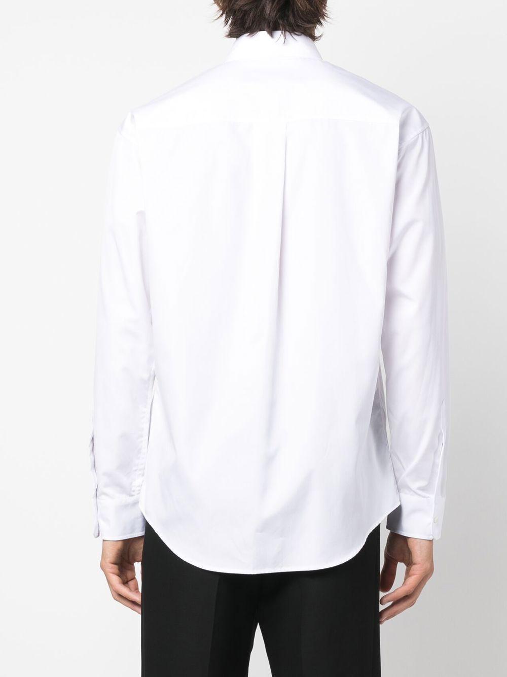 logo-print cotton shirt Product Image
