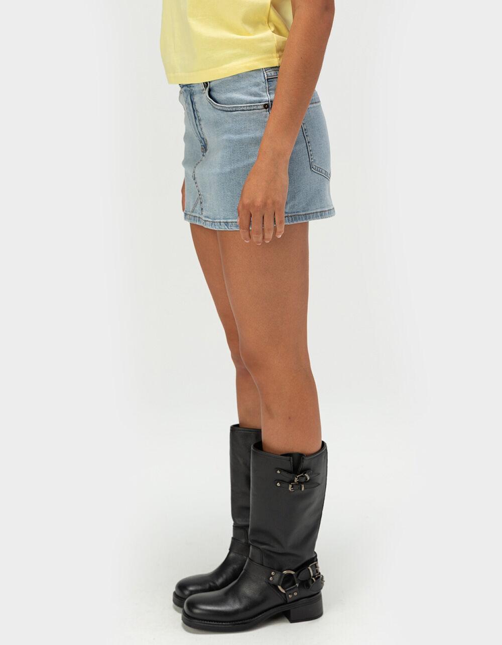 O'NEILL Madalena Womens Denim Mini Skirt - LIGHT WASH Product Image