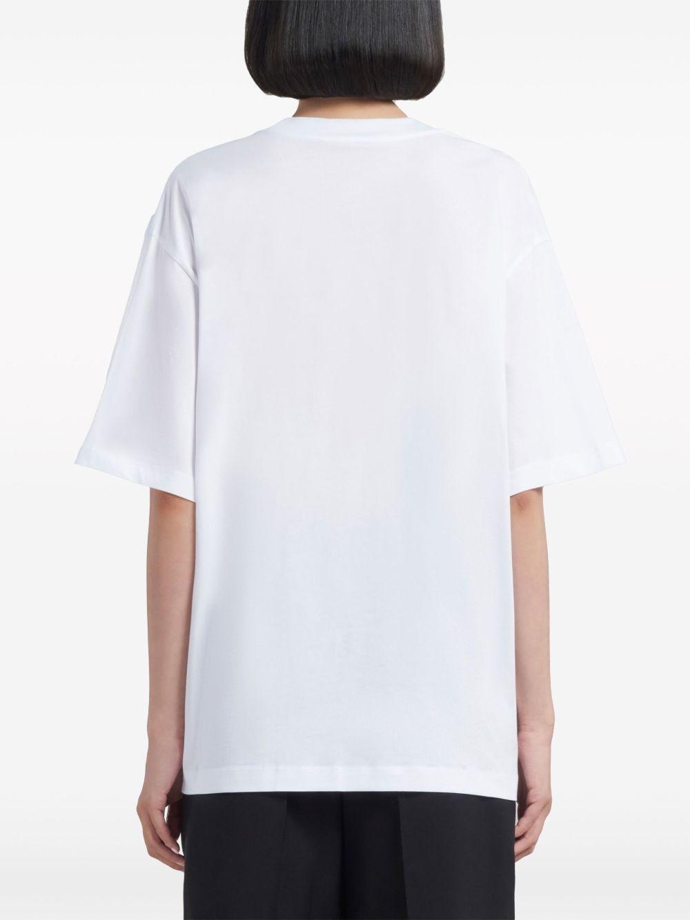 logo-print cotton T-shirt Product Image
