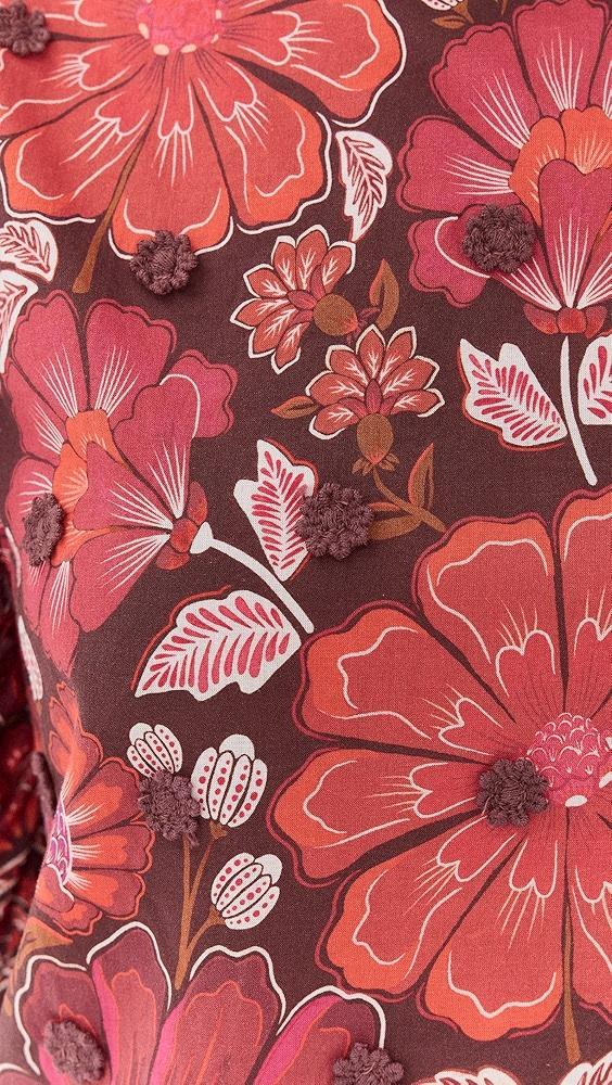 FARM Rio Gigi Tapestry Brown Blouse | Shopbop Product Image