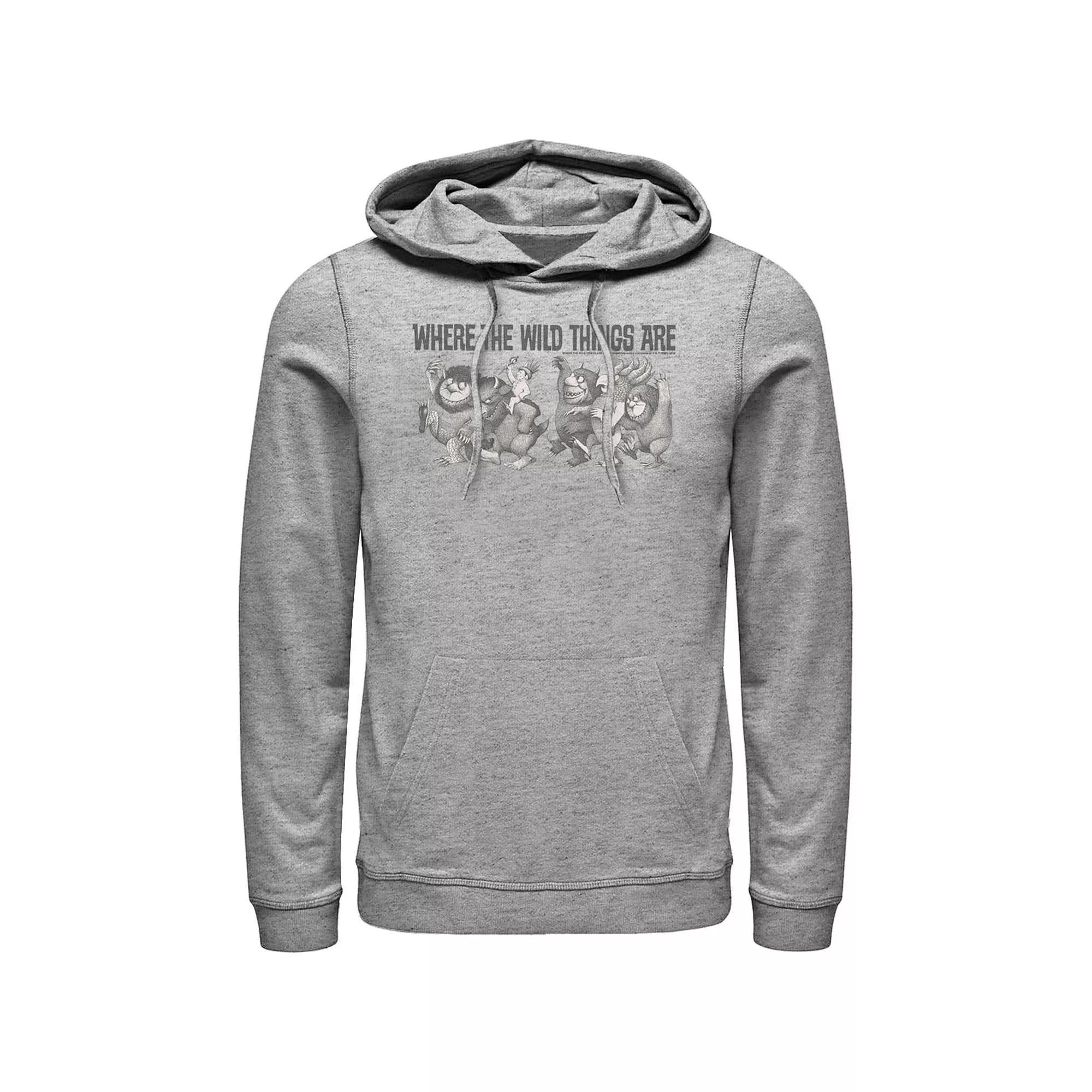 Men's Where The Wild Things Are Max Parade Group Shot Hoodie, Size: Medium, Royal Product Image