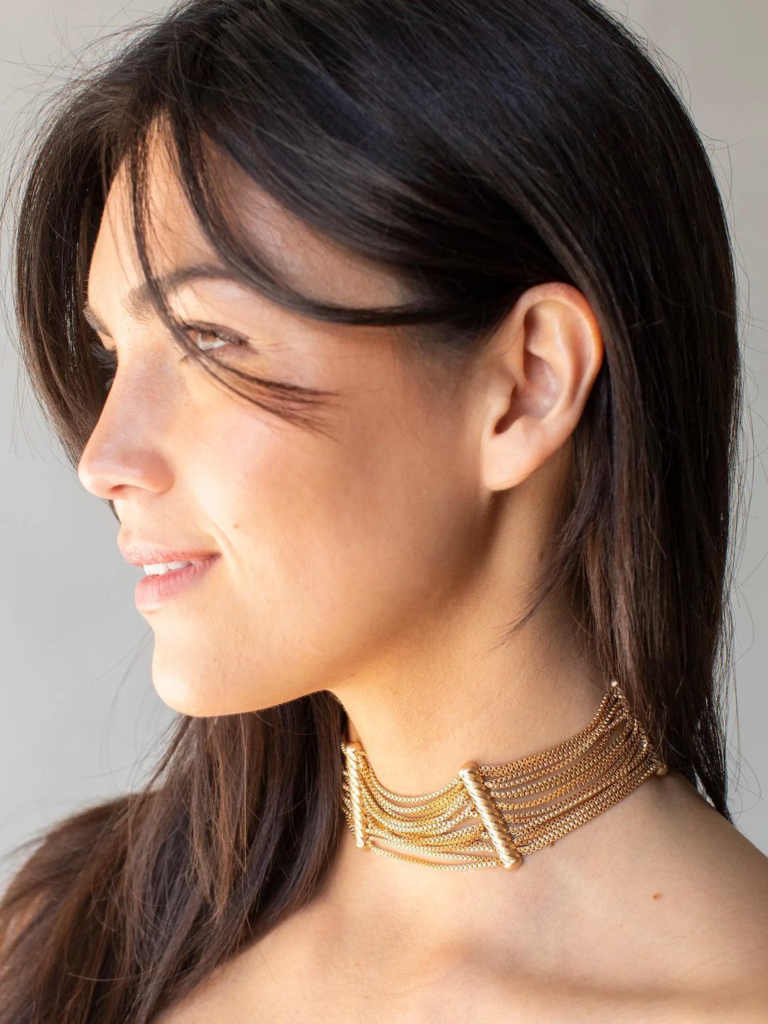 Gold Choker Product Image