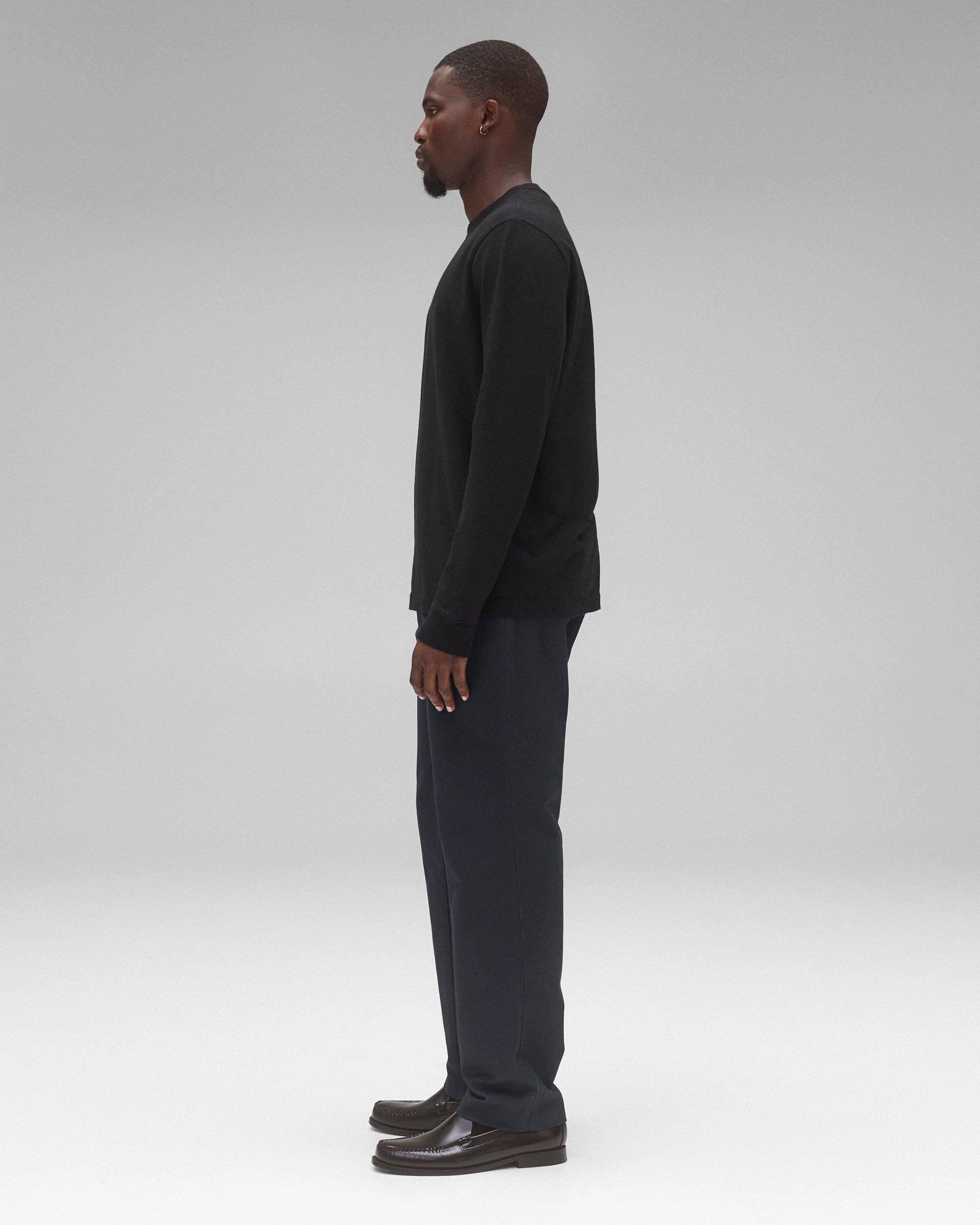 Midweight Terry Slim Crewneck Male Product Image