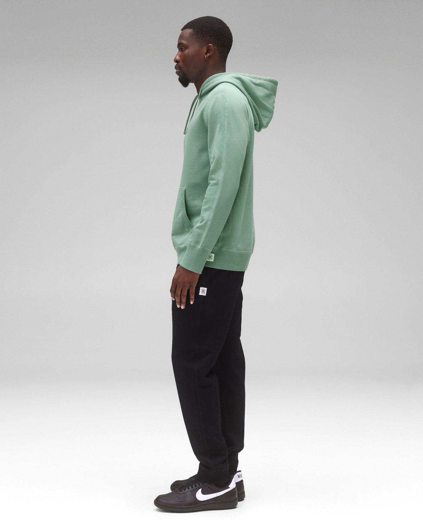 Midweight Terry Slim Hoodie Male Product Image