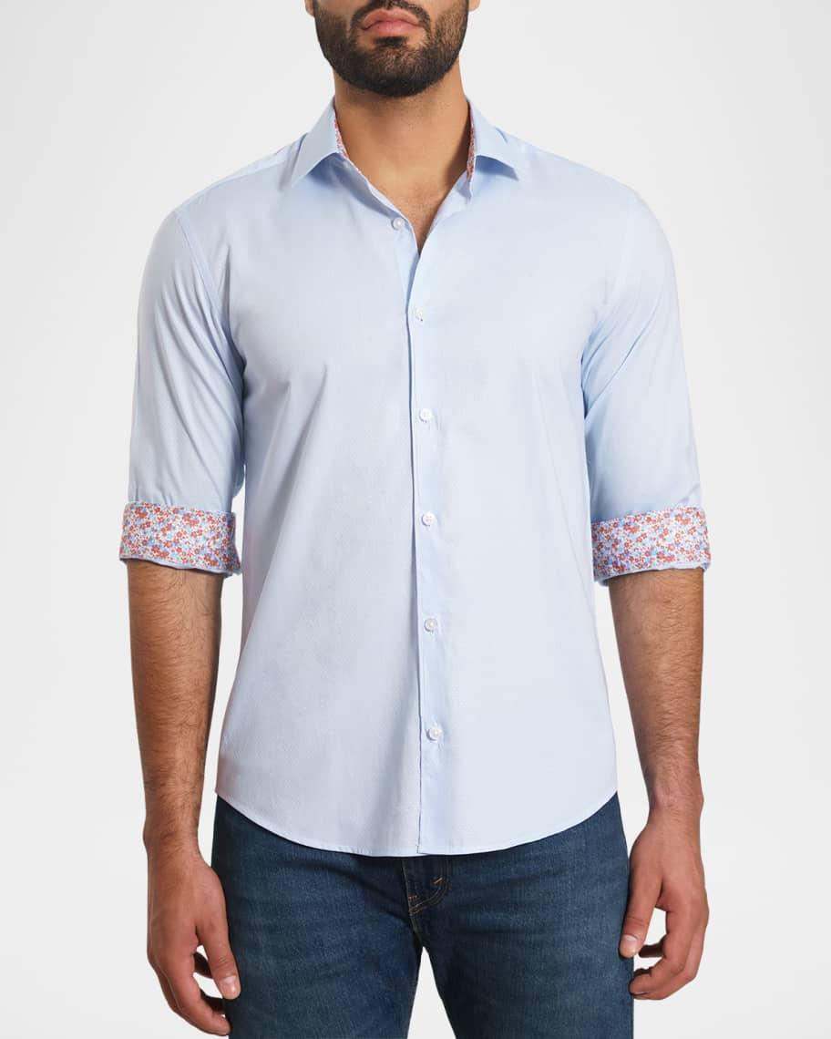 Mens Contrast-Reverse Sport Shirt Product Image
