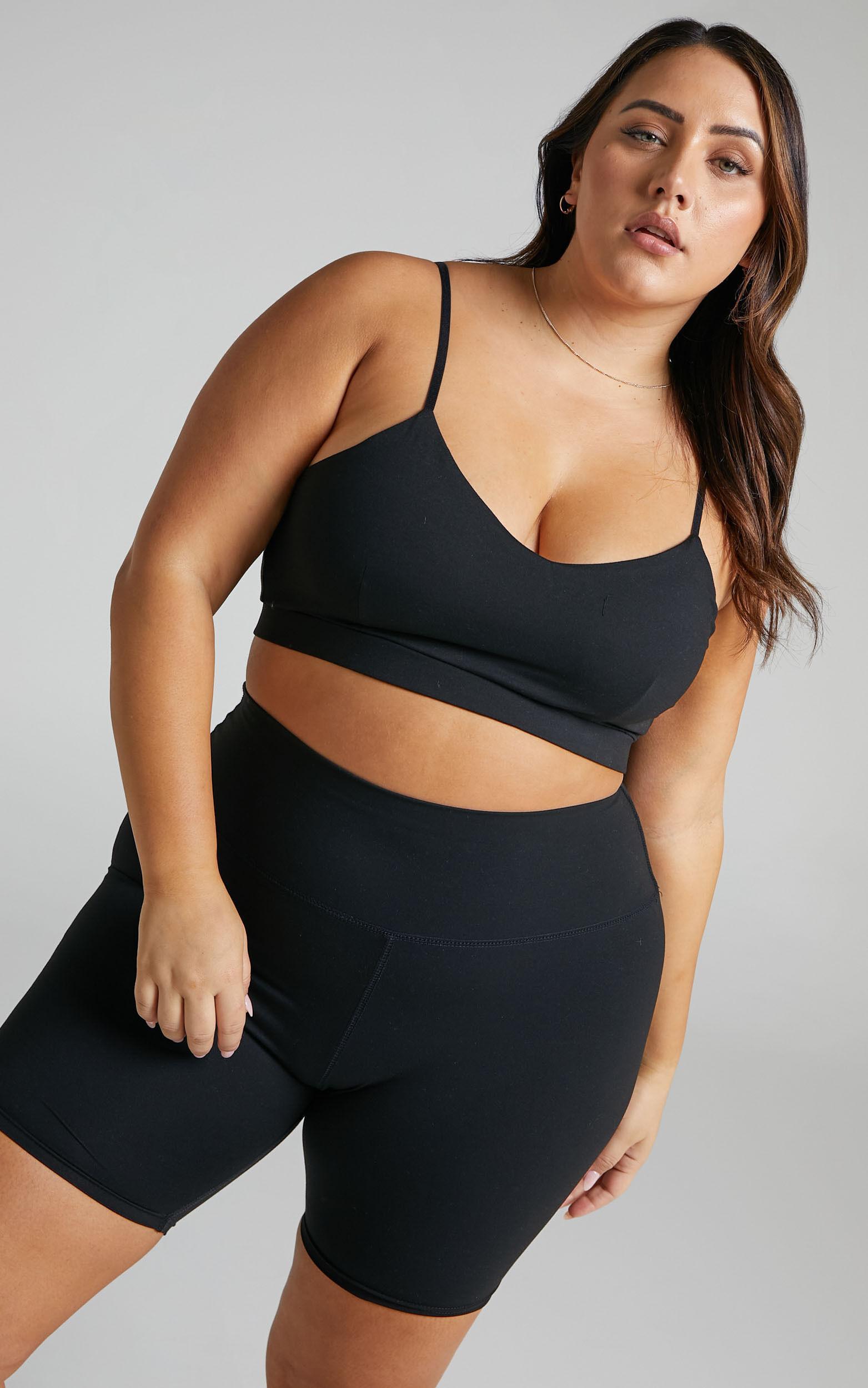 Orochie Bralette - Scoop Neck Bralette in Black Product Image
