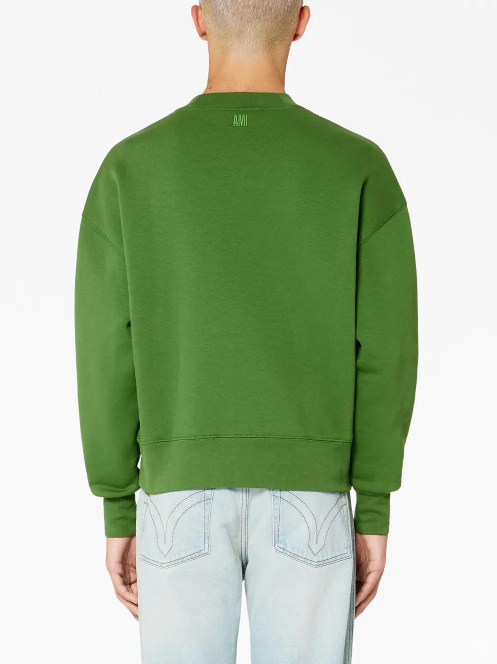 chest embroidered-logo sweatshirt Product Image
