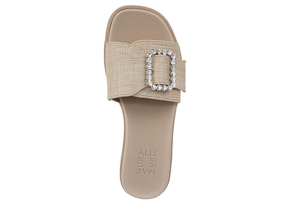 Naturalizer Olivia Slides Straw Fabric) Women's Sandals Product Image