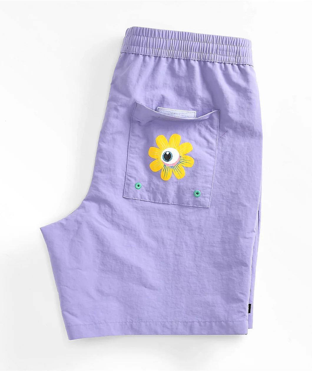 A.LAB Taffy Melted Lavender Board Shorts Product Image