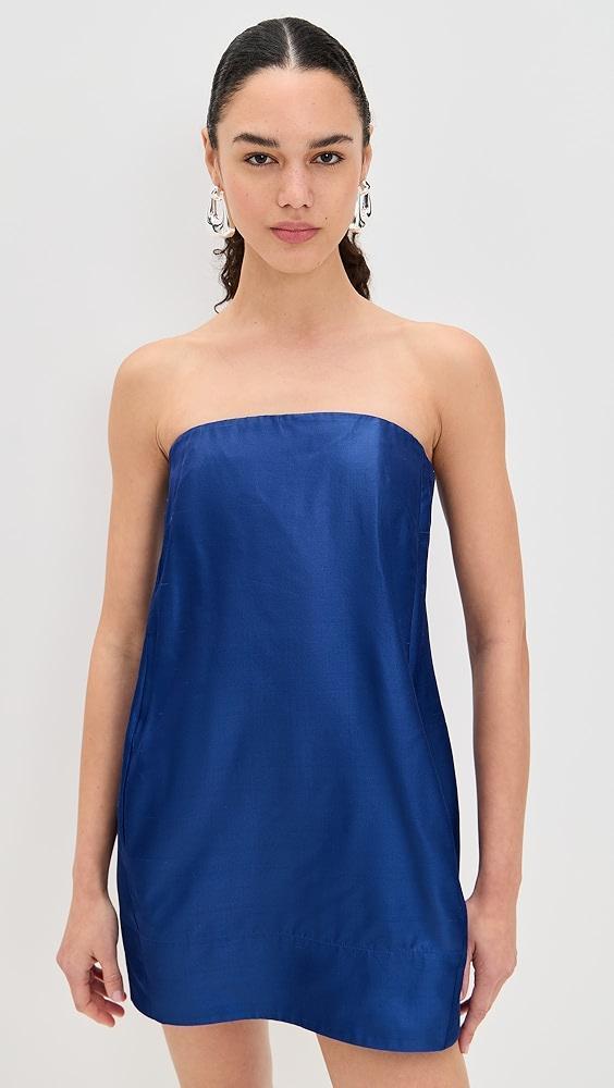 STAUD Lidia Silk Dress | Shopbop Product Image
