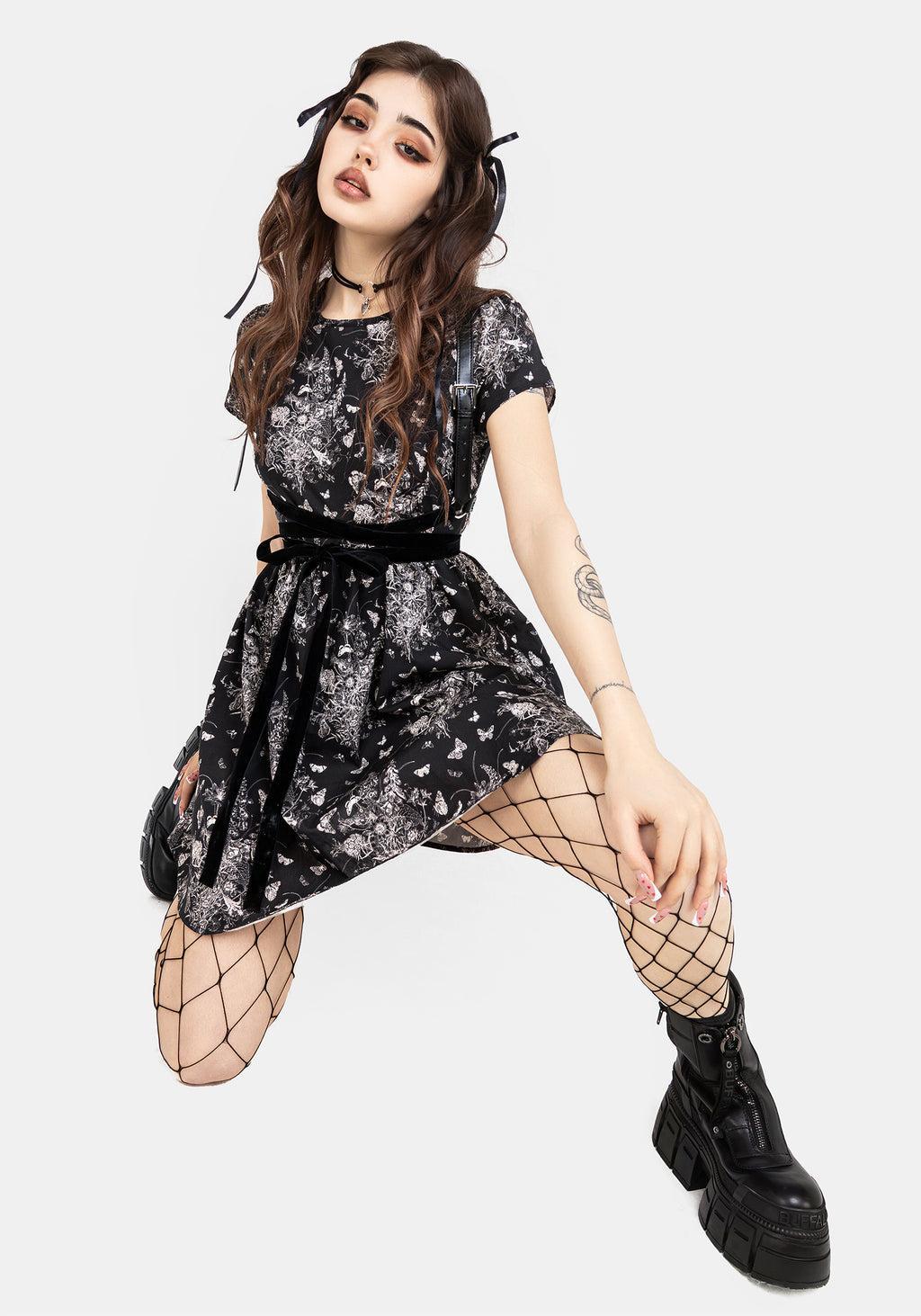 Thalia Mini Skater Dress Product Image
