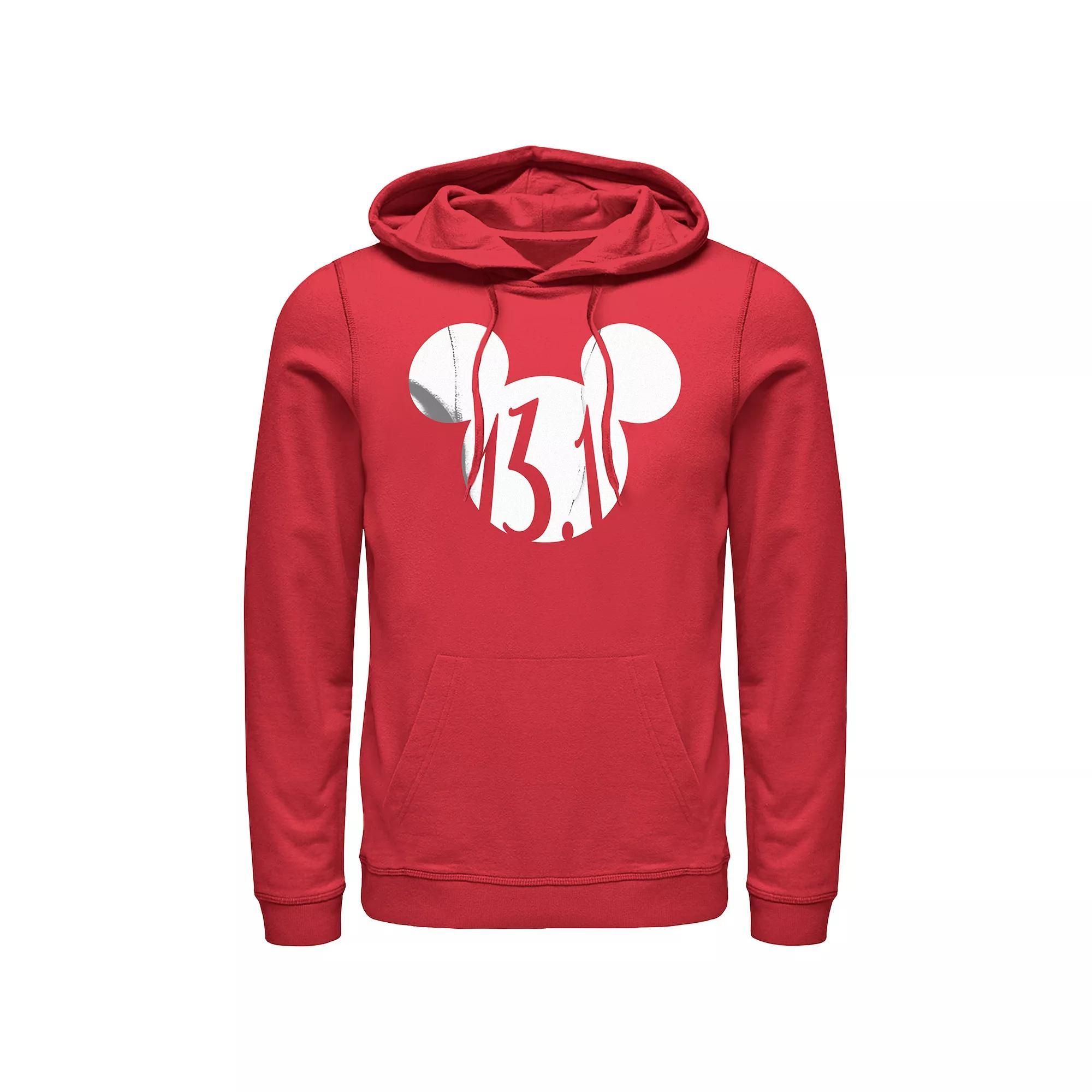 Disney's Mickey Mouse Men's 13.1 Hoodie, Size: Small, Red Product Image
