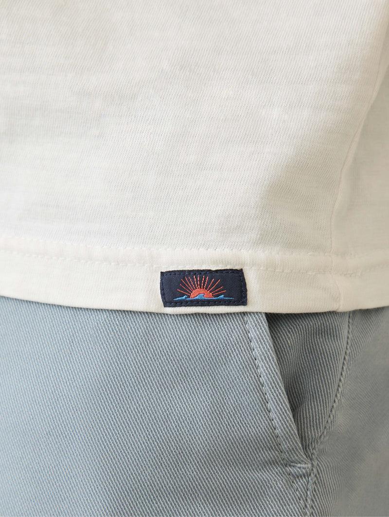 Sunwashed Pocket Tee - White Product Image