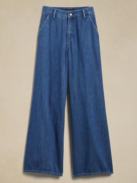 Ultra High-Rise Wide-Leg Trouser Jean Product Image