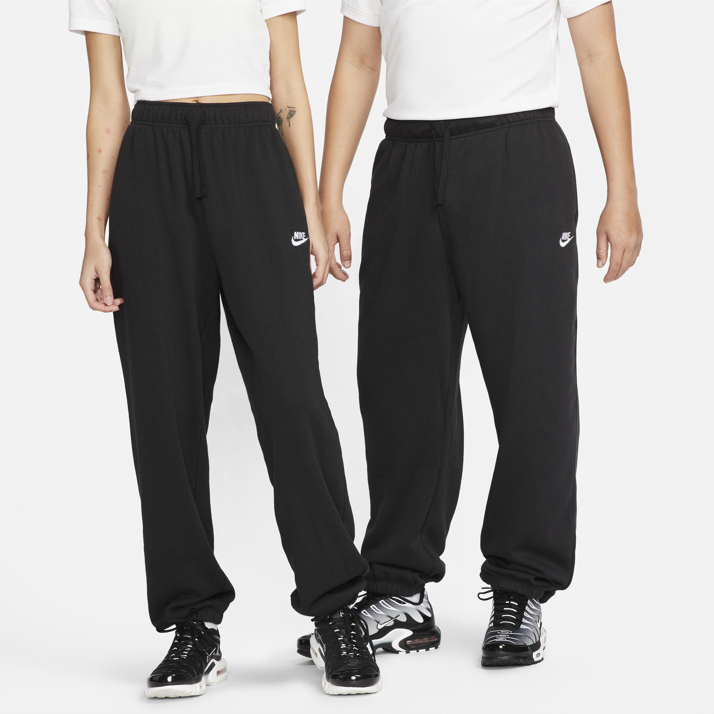 Women's Nike Sportswear Oversized Club Fleece Sweatpants, Size: Small, Black Product Image