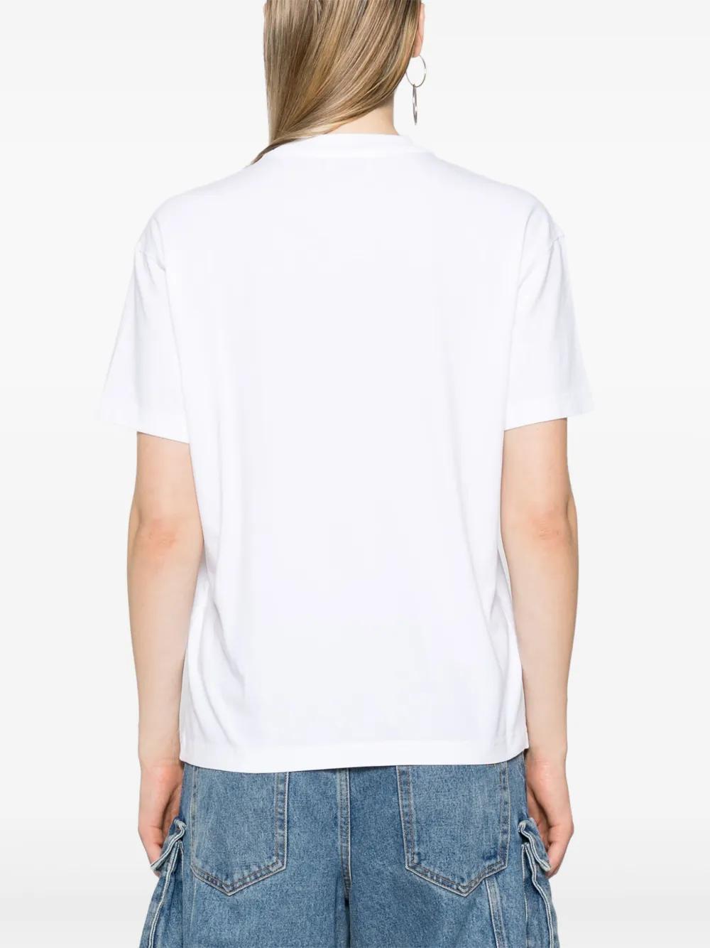 logo-print cotton T-shirt Product Image