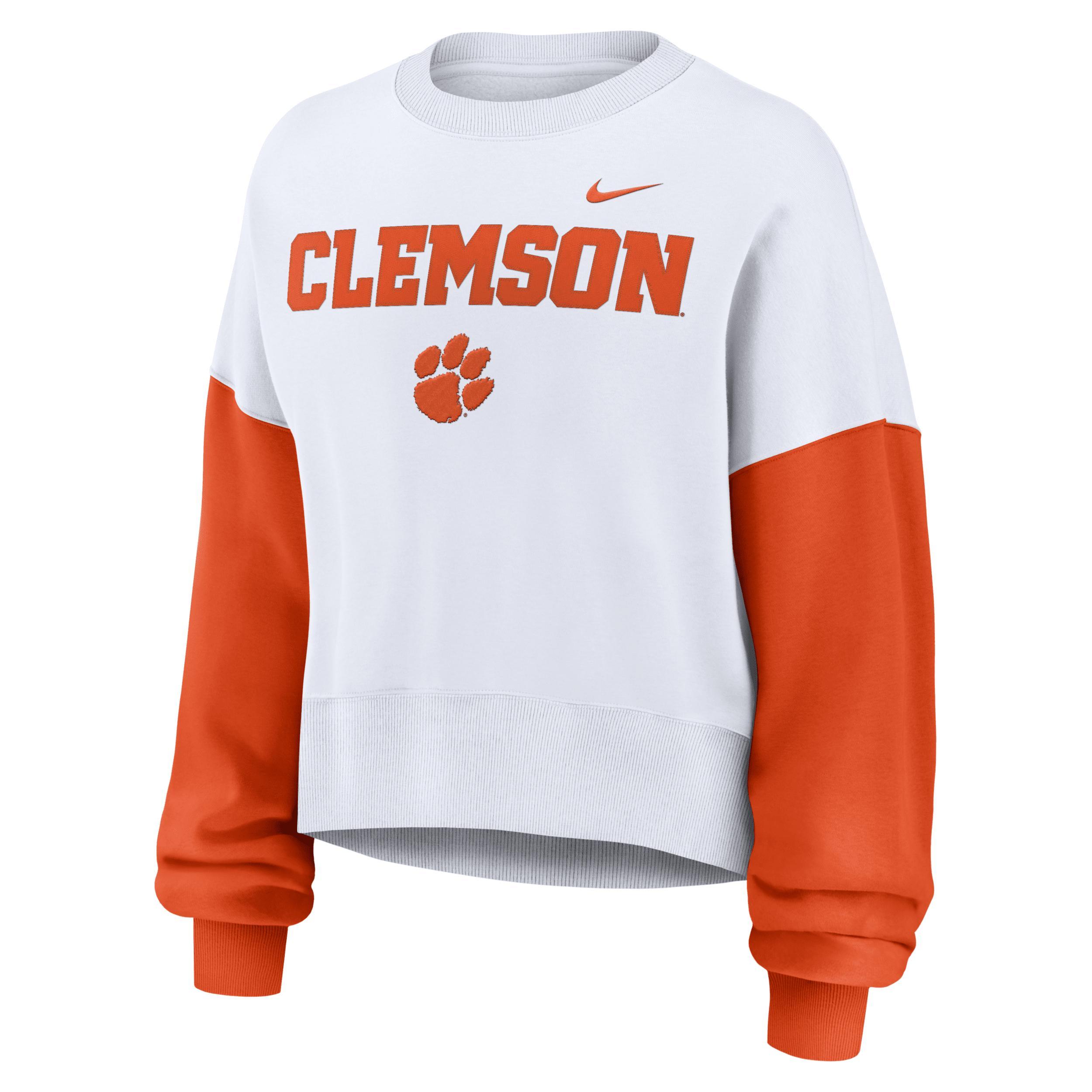 Clemson Tigers Primetime Nike Women's College Pullover Crew Product Image