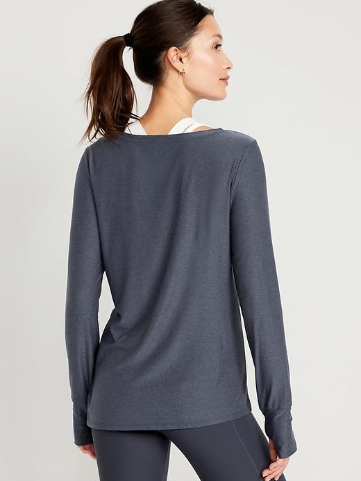 CloudMotion Side-Tie Tunic Product Image