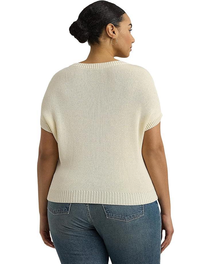Striped Cotton-Blend Sweater Product Image