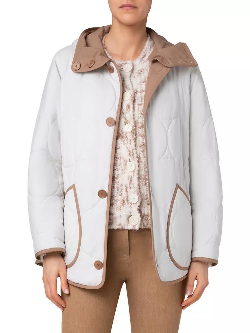 Techno Dot Quilted Jacket Product Image