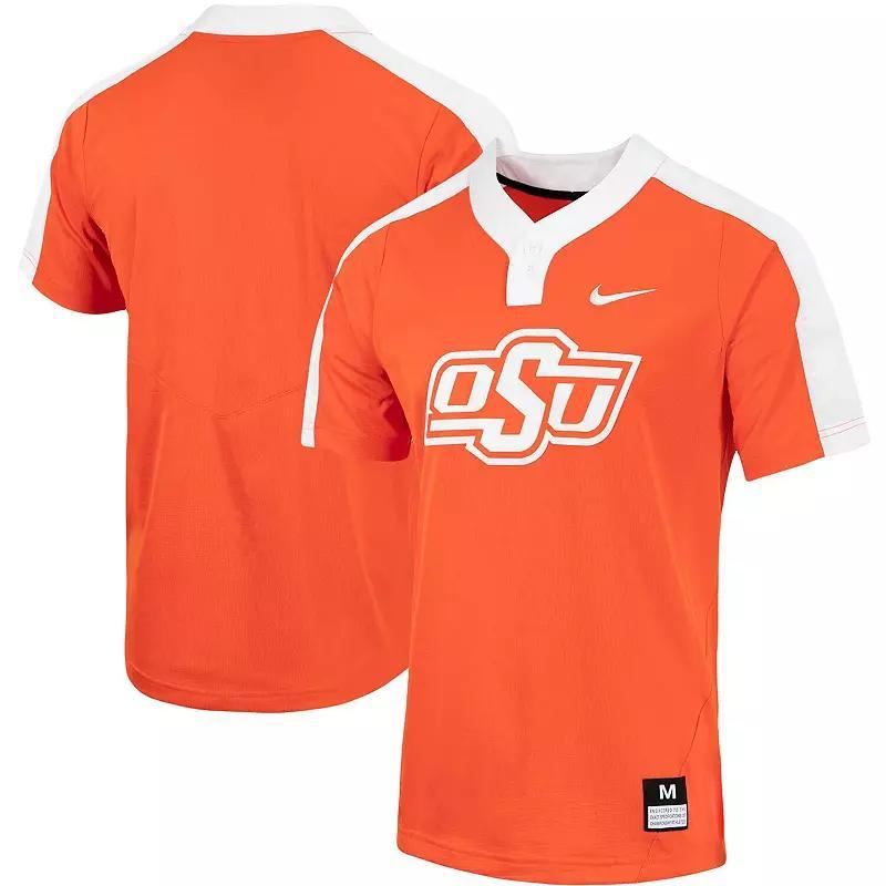 Nike Orange Oklahoma State Cowgirls Replica 2-Button Softball Jersey, Men's, Size: 2XL Product Image