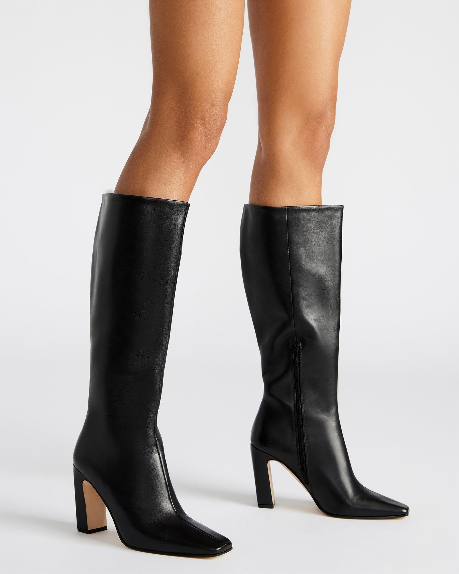 LIZETTE BLACK LEATHER Female Product Image
