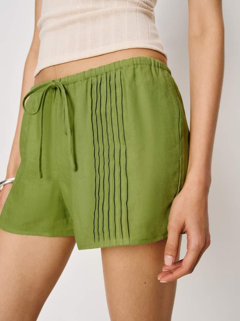 Hannah Linen Low Rise Short Product Image