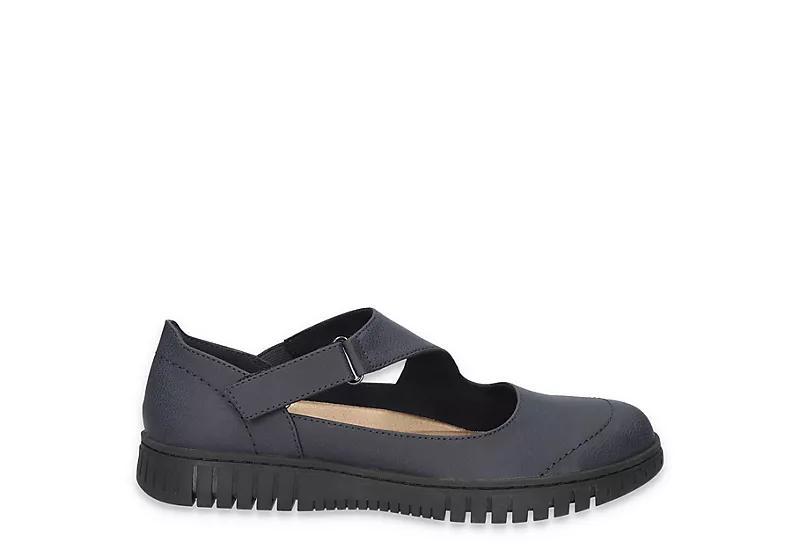 Easy Street Joyful Women's Mary Jane Flats, Size: 6.5 Wide, Brown Product Image