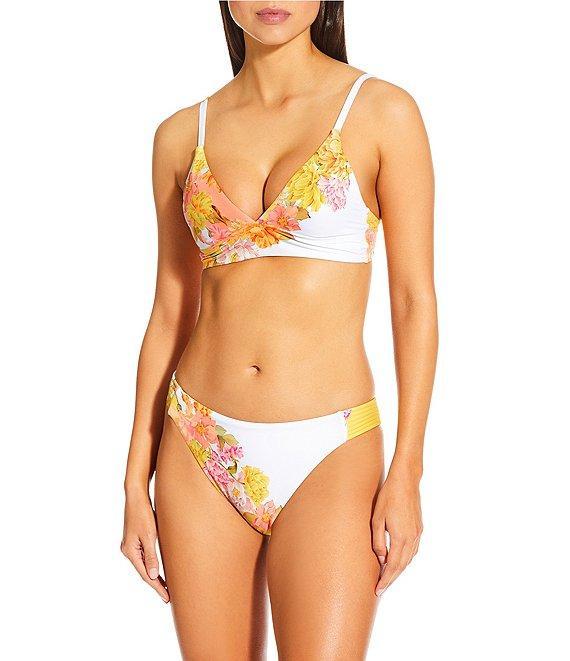 Antonio Melani Patchwork Floral High Waisted Swim Bottom Product Image
