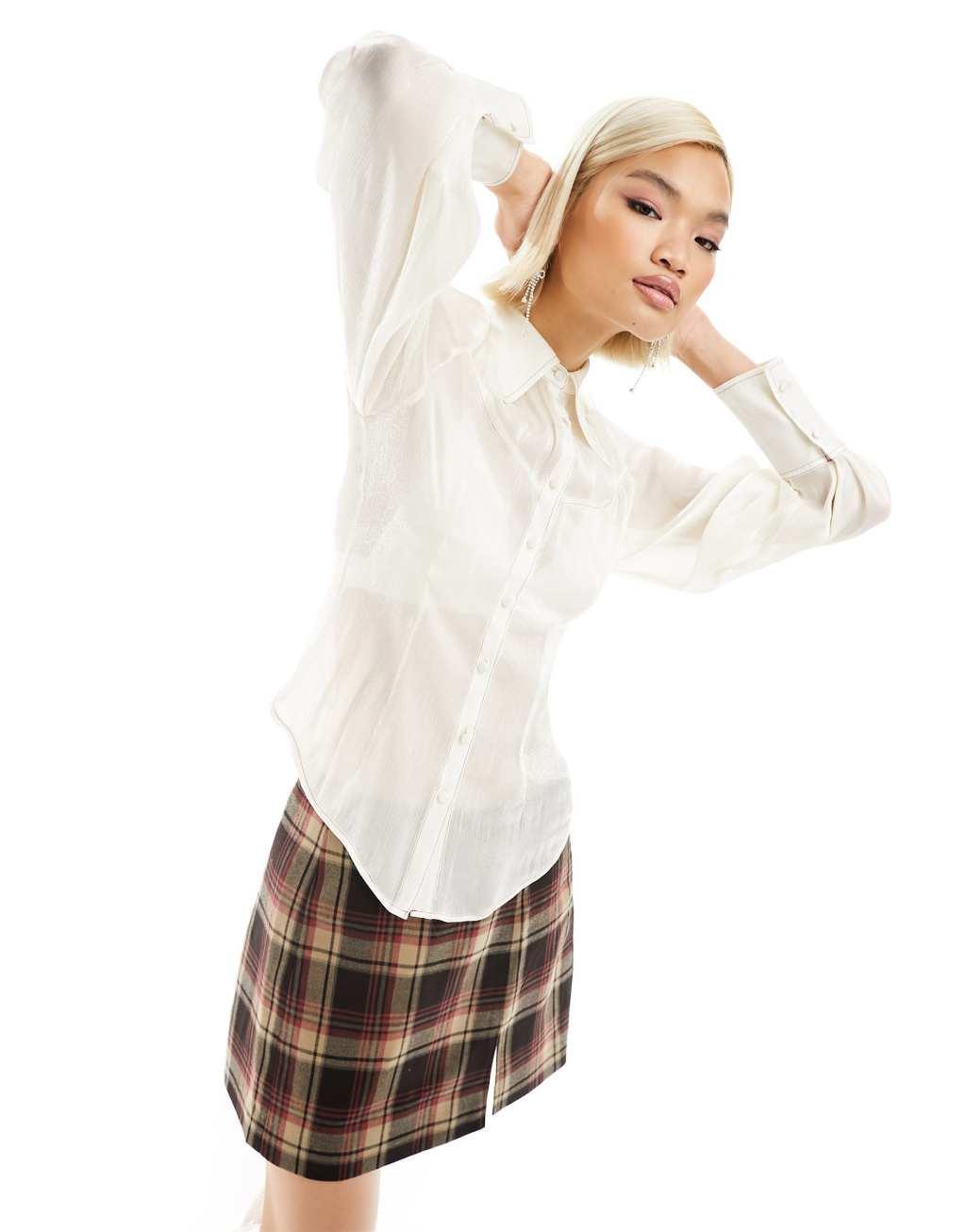 Labelrail x Dyspnea rodeo shimmer blouse Product Image