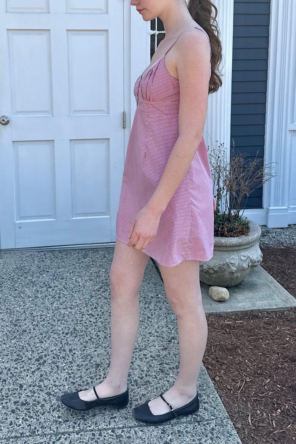 Arianna Plaid Dress Product Image
