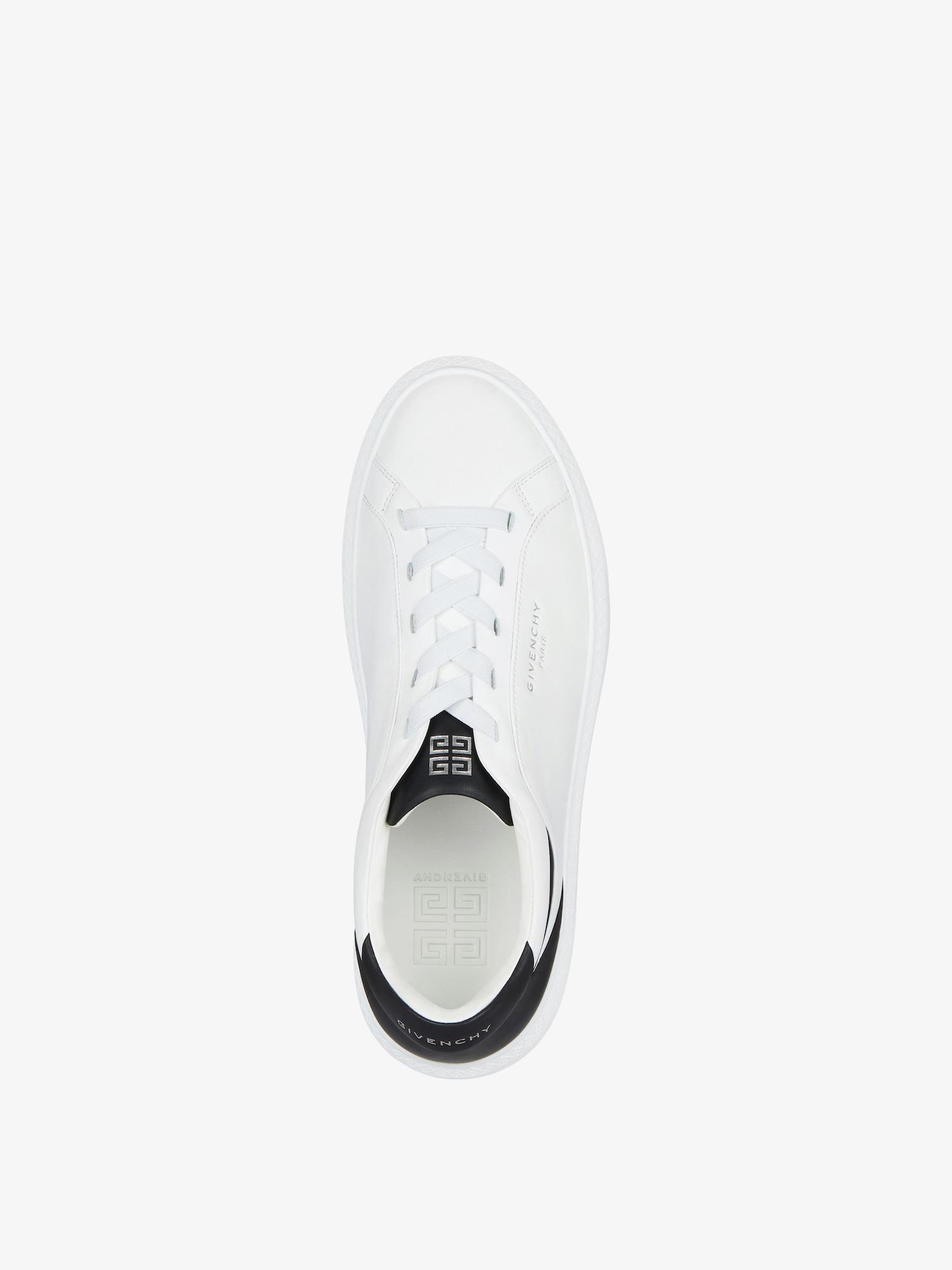G Set sneakers in leather Product Image