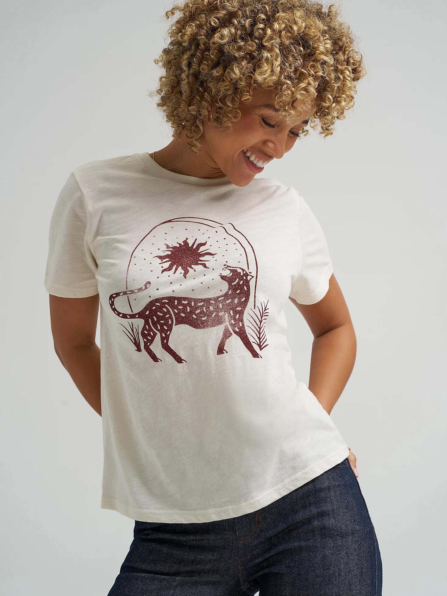 Women's Celestial Tiger Graphic Tee | Women's Tops & Tees | Lee® Product Image