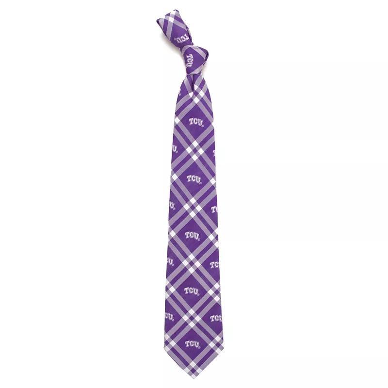 Men's Wisconsin Badgers Gingham Tie, Team Product Image
