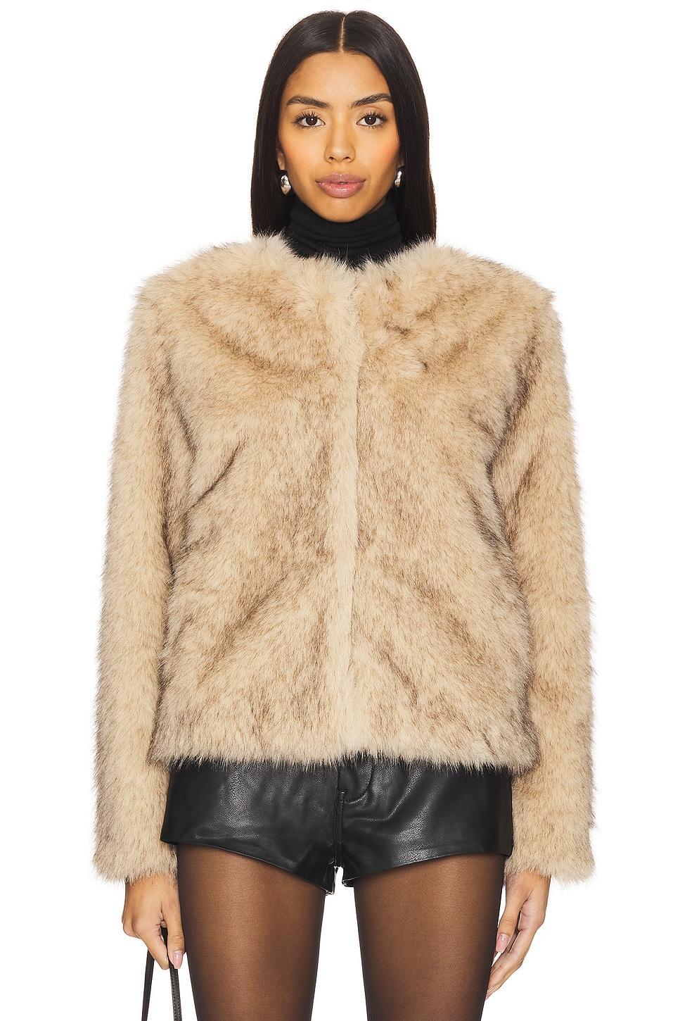 Lucas Faux Fur Jacket Generation Love Product Image