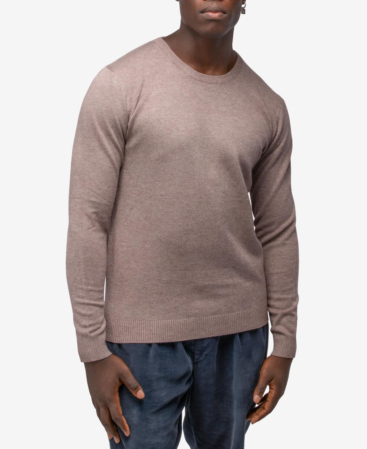 Men's Xray Fitted Crewneck Top, Size: XL, Purple Product Image