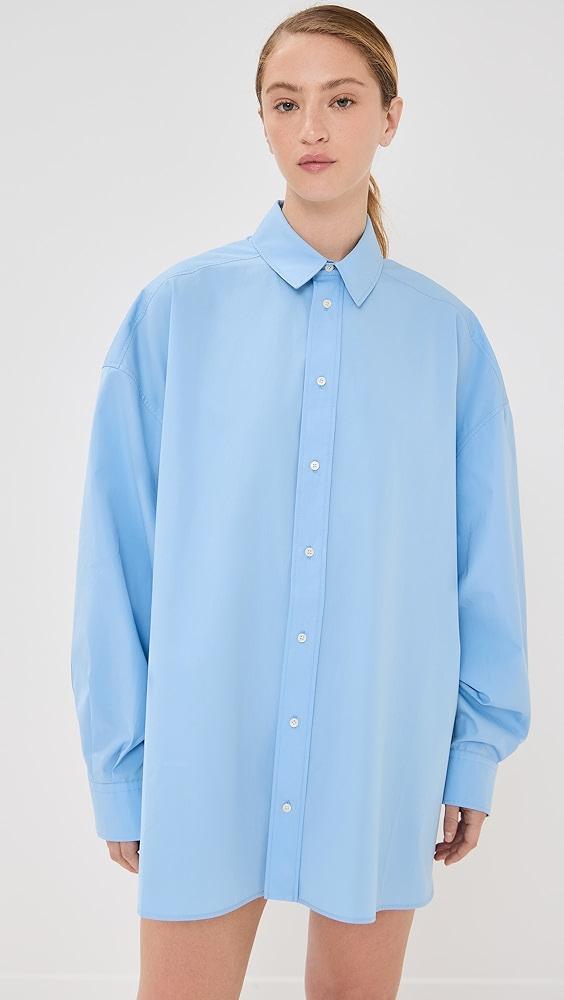 WARDROBE.NYC Oversize Shirt Mini Dress | Shopbop Product Image