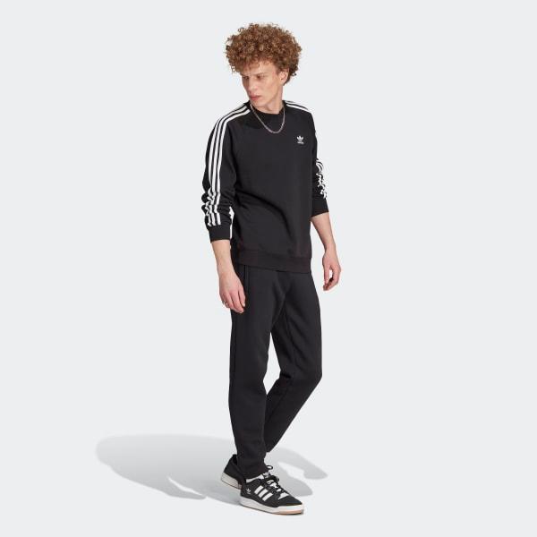 adidas Adicolor Classics 3-Stripes Crew Preloved Ruby XL Mens Product Image