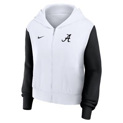 Alabama Athletic Prep Colorblocked Script Womenâs Nike Women's College Full-Zip Hoodie Product Image