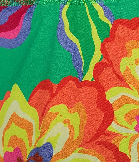 GB Printed Floral Print Pull-On Mini Tennis Dress Product Image