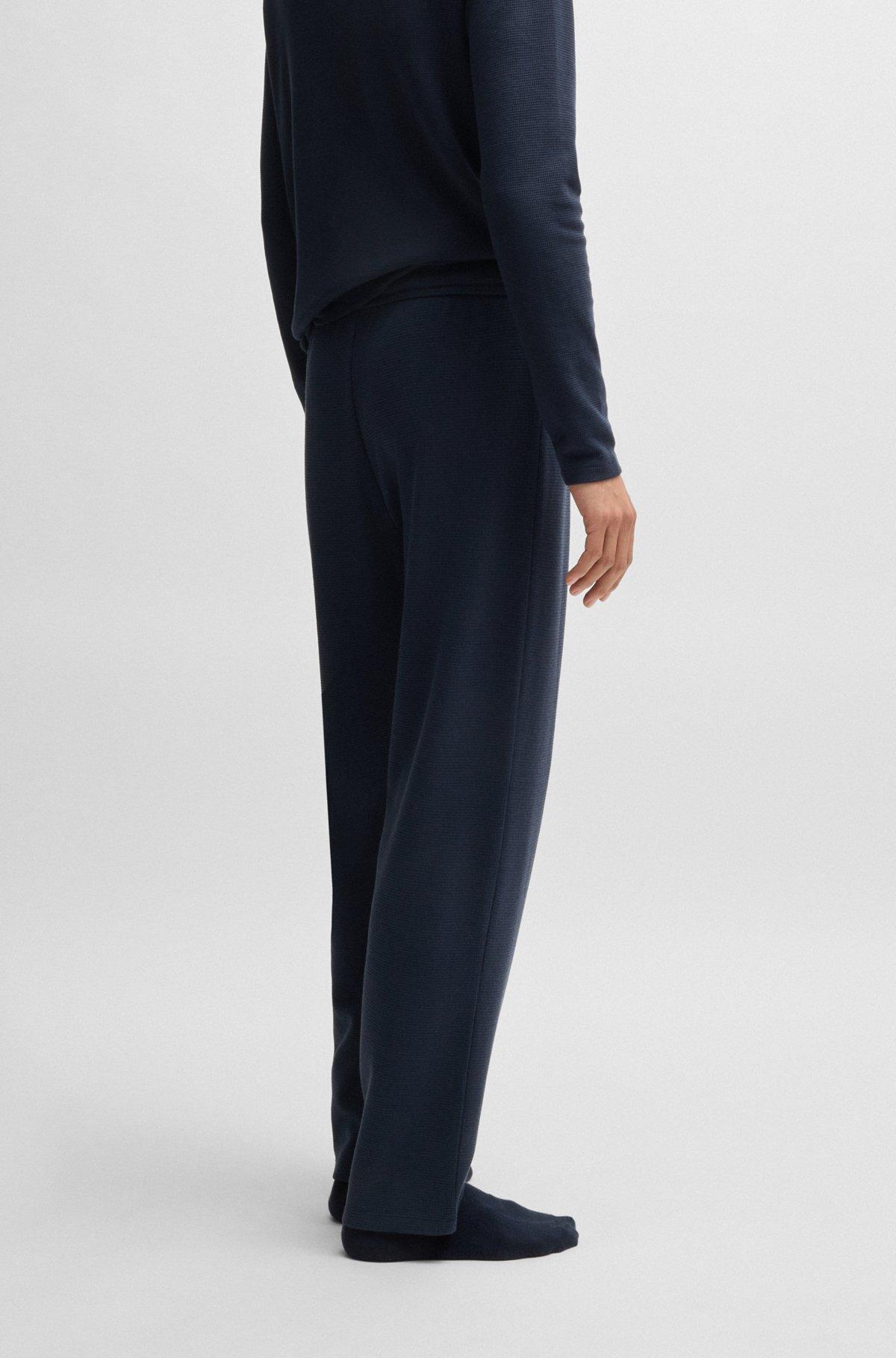 Pajama bottoms with embroidered logo Product Image