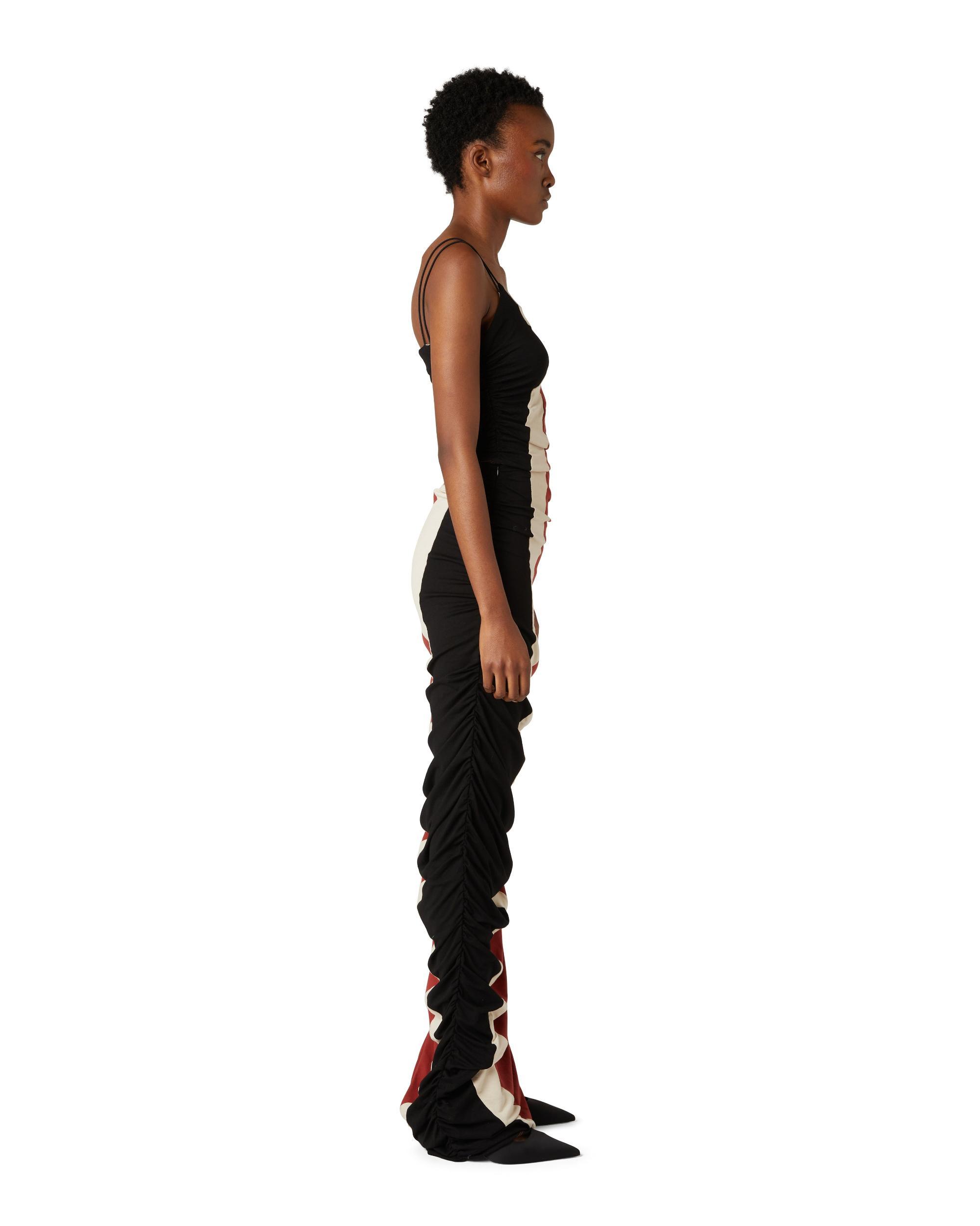 Xscape Illusion Boat Neck Short Sleeve Gown Product Image