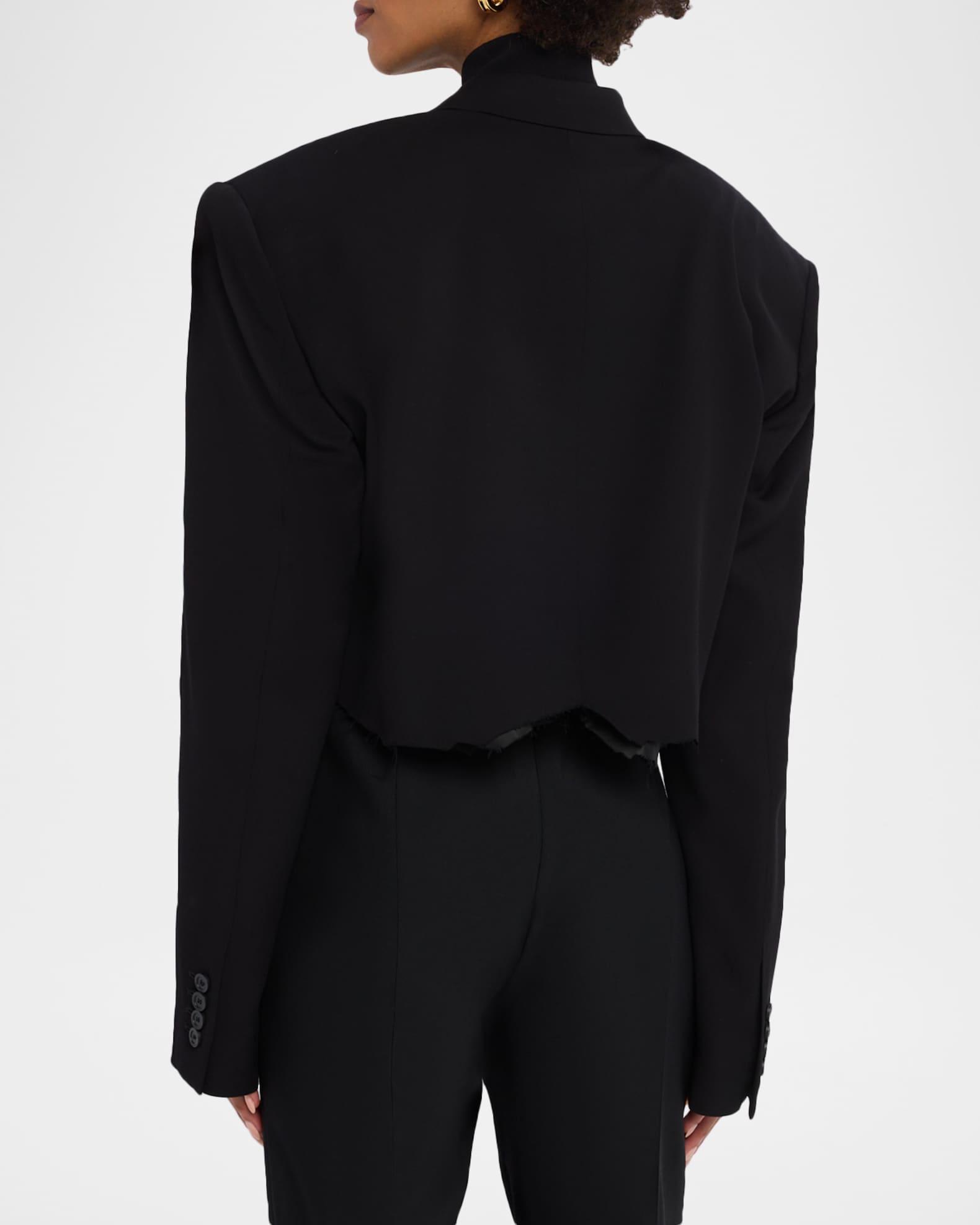 Cut-Off Single-Breasted Jacket Product Image