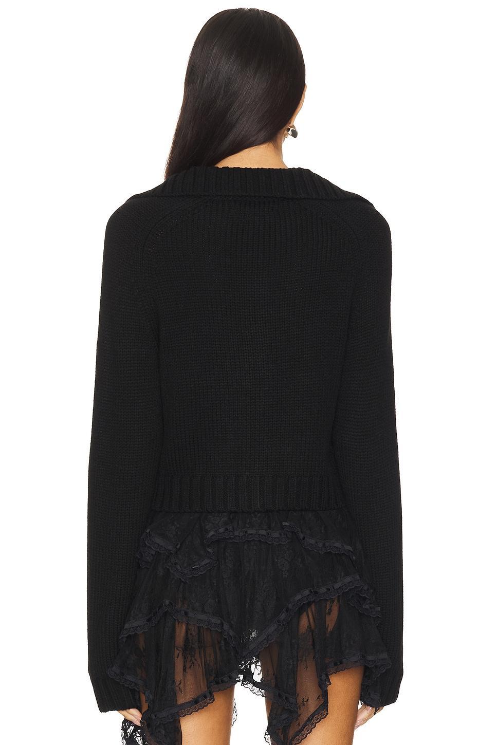 Rose Intarsia Cardigan Yuhan Wang Product Image
