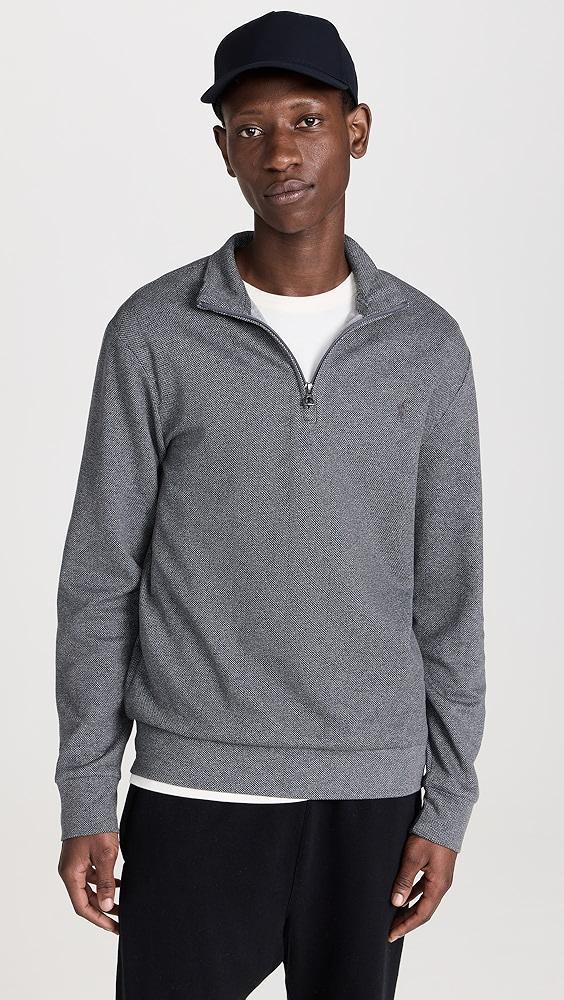 Polo Ralph Lauren Lux Jersey Half Zip Sweater | Shopbop Product Image