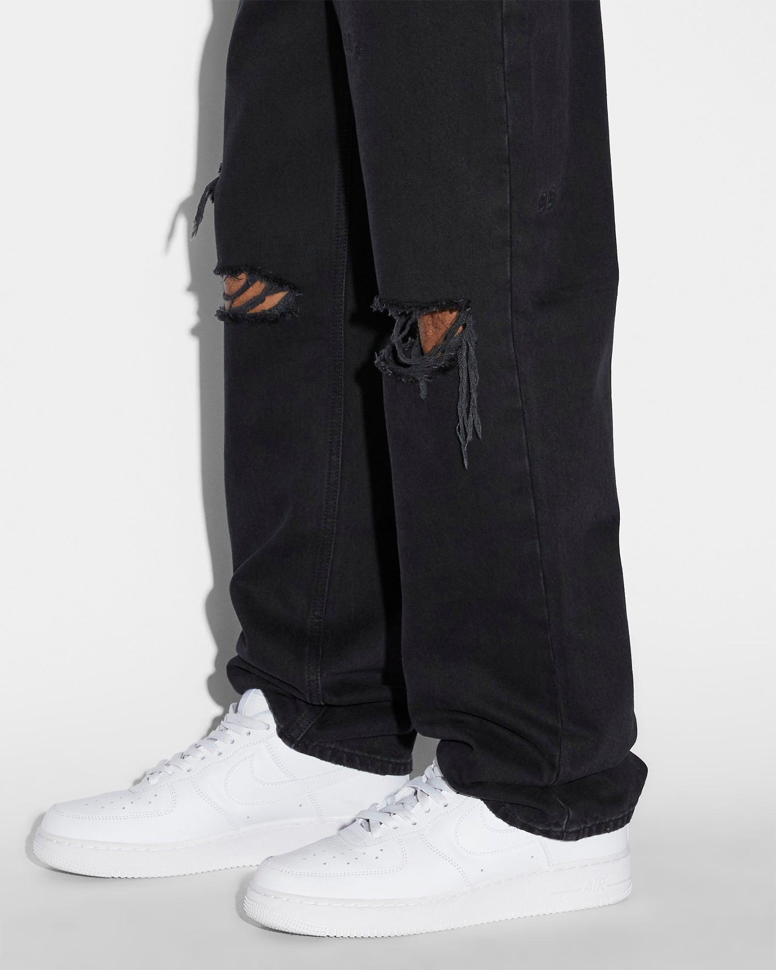 ANTI K TRASHED BLACK Male Product Image