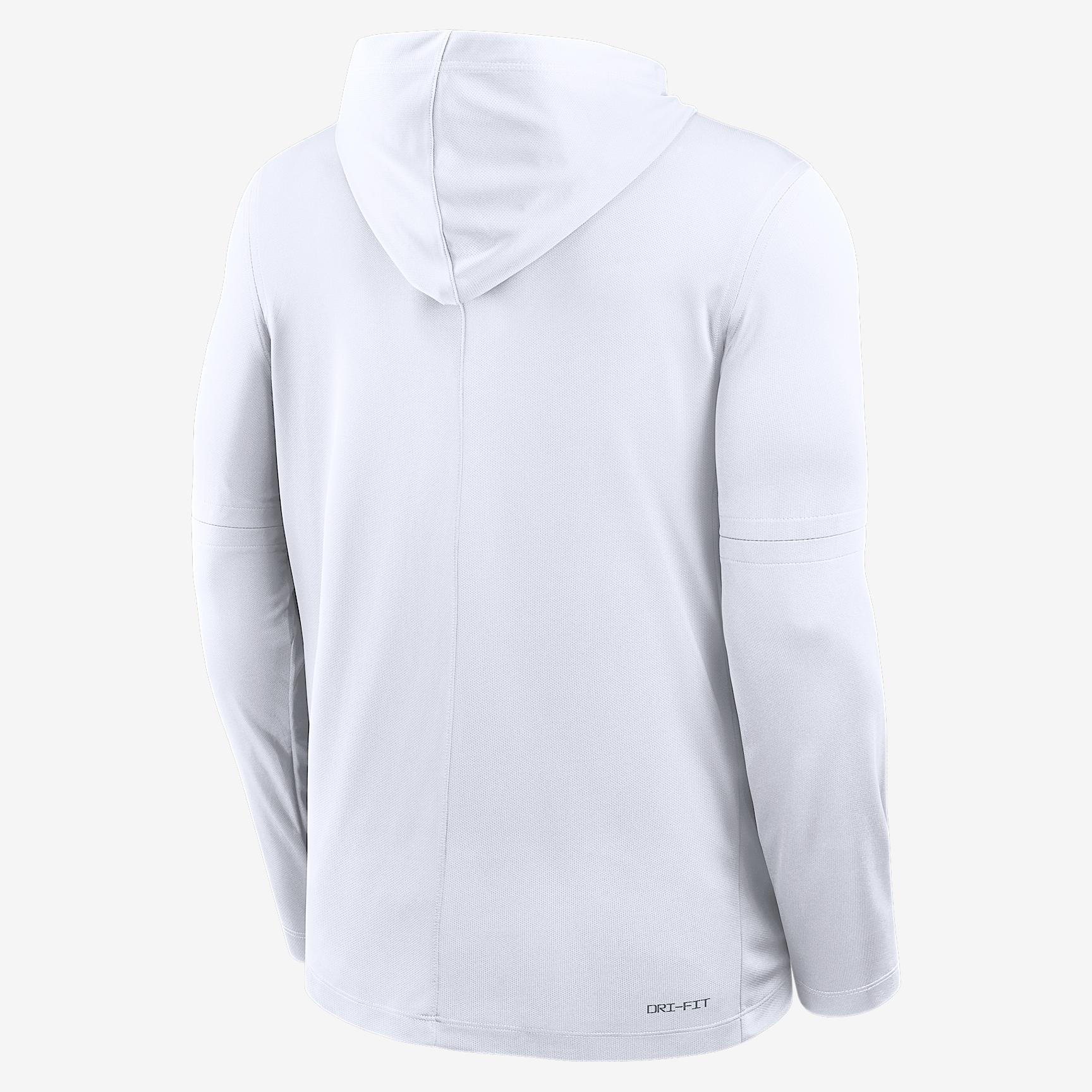 Auburn Sideline Men's Nike Dri-FIT College Long-Sleeve Hooded Top Product Image